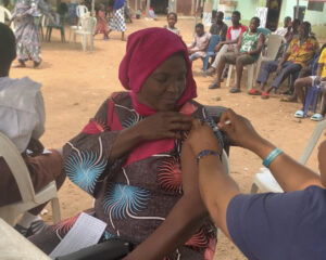 First Masaka Vaccination Image.